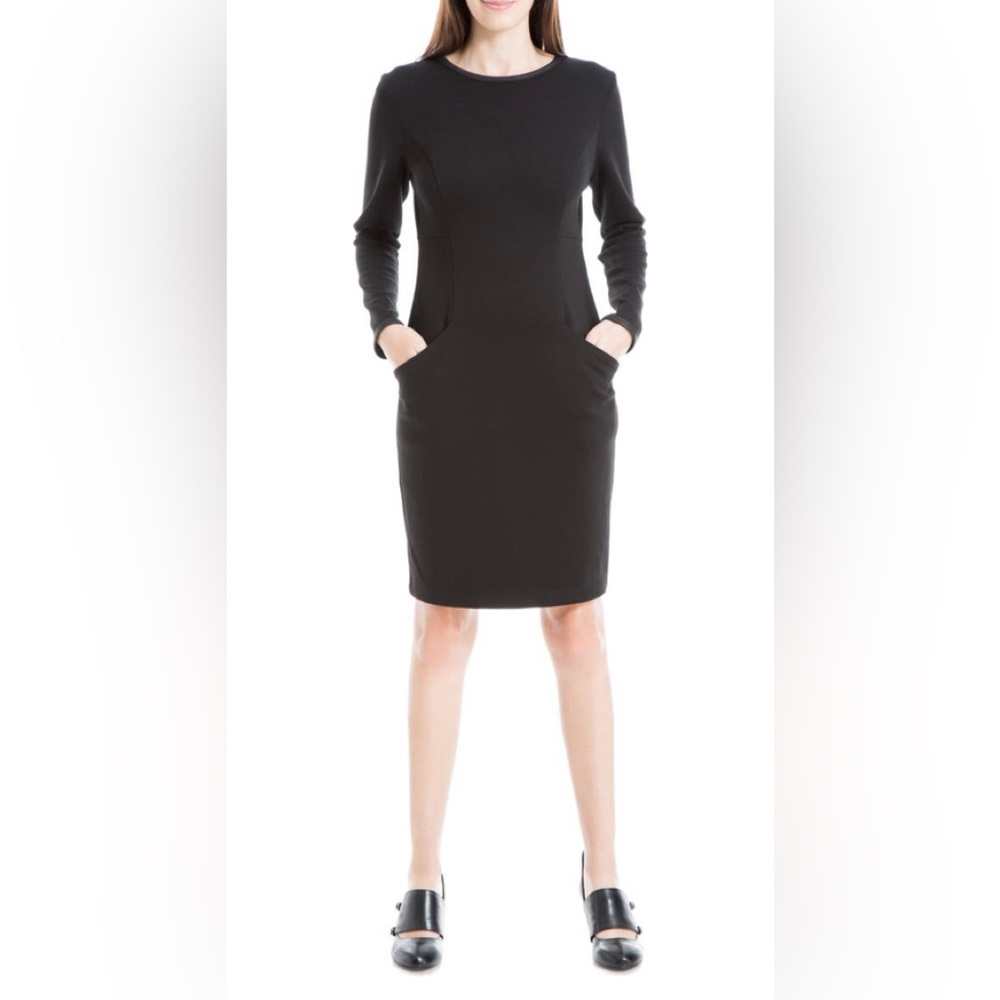 Max Studio Long Sleeve Pocket Dress small